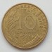 Франция 10 сантимов 1991