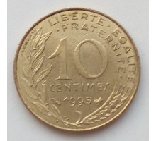 Франция 10 сантимов 1995