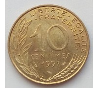Франция 10 сантимов 1997