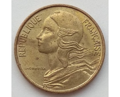 Франция 5 сантимов 1972