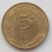 Франция 5 сантимов 1972