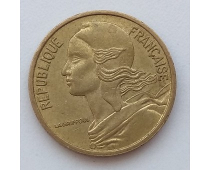 Франция 5 сантимов 1980