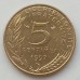 Франция 5 сантимов 1997