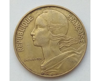 Франция 20 сантимов 1968
