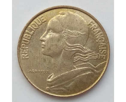 Франция 20 сантимов 1993