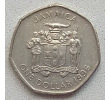 Ямайка 1 доллар 1996