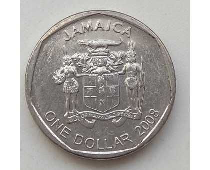 Ямайка 1 доллар 1994-2008