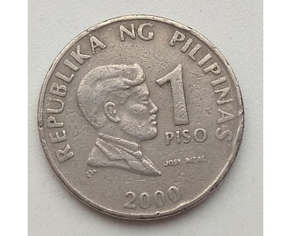 Филиппины 1 писо 2000