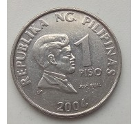 Филиппины 1 писо 2004