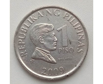 Филиппины 1 писо 2009