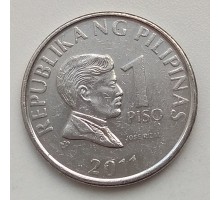 Филиппины 1 писо 2011