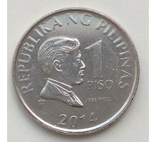 Филиппины 1 писо 2014