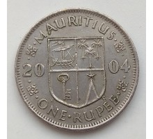 Маврикий 1 рупия 2004
