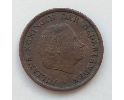 Нидерланды 1 цент 1955
