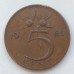 Нидерланды 5 центов 1969