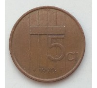 Нидерланды 5 центов 1990