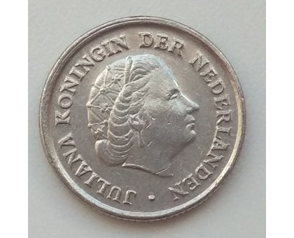 Нидерланды 10 центов 1975