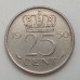 Нидерланды 25 центов 1950