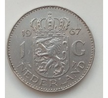 Нидерланды 1 гульден 1967