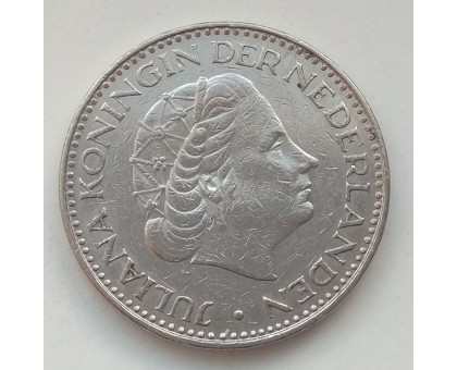 Нидерланды 1 гульден 1968