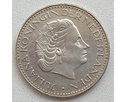 Нидерланды 1 гульден 1969