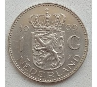 Нидерланды 1 гульден 1969