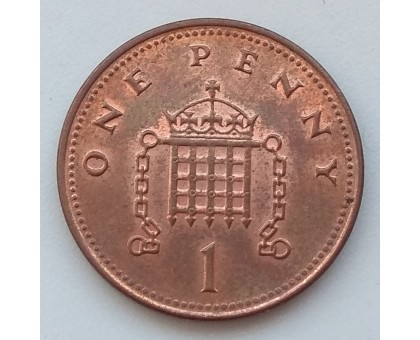 Великобритания 1 пенни 2007
