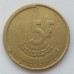 Бельгия 5 франков 1987 Belgique