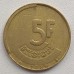 Бельгия 5 франков 1988 Belgique