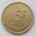 Бельгия 5 франков 1987 Belgie