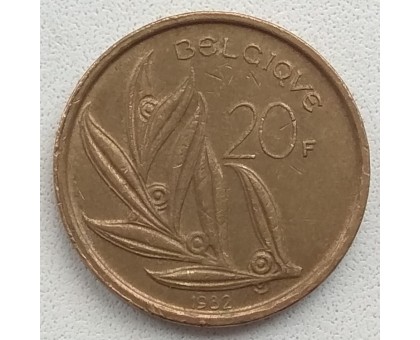 Бельгия 20 франков 1982 Belgique
