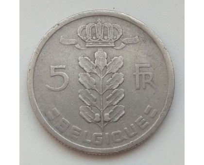 Бельгия 5 франков 1958 Belgique