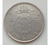 Бельгия 5 франков 1977 Belgique