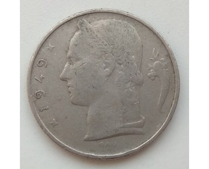 Бельгия 5 франков 1949 Belgie