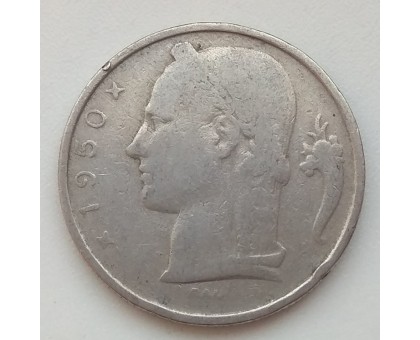 Бельгия 5 франков 1950 Belgie