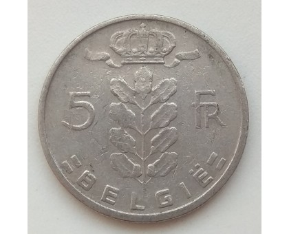 Бельгия 5 франков 1965 Belgie