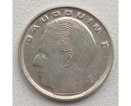 Бельгия 1 франк 1991 Belgique