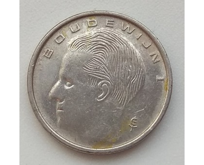 Бельгия 1 франк 1993 Belgie