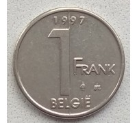 Бельгия 1 франк 1997 Belgie