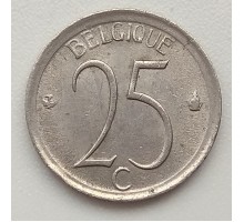 Бельгия 25 сантимов 1974 Belgique