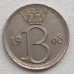 Бельгия 25 сантимов 1968 Belgie