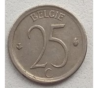 Бельгия 25 сантимов 1968 Belgie