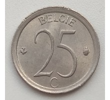 Бельгия 25 сантимов 1975 Belgie