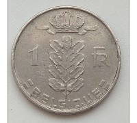 Бельгия 1 франк 1958 Belgique