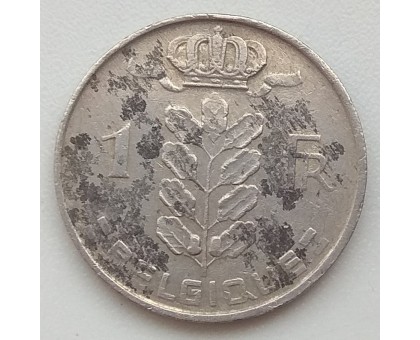 Бельгия 1 франк 1965 Belgique