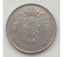 Бельгия 1 франк 1969 Belgique