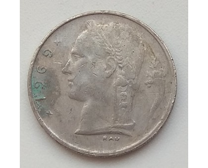 Бельгия 1 франк 1969 Belgique