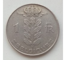 Бельгия 1 франк 1973 Belgique