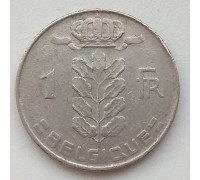 Бельгия 1 франк 1977 Belgique
