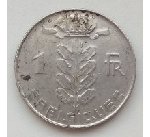 Бельгия 1 франк 1978 Belgique